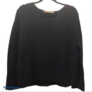 Hippie Laundry Navy Chunky Knit Cozy Sweater